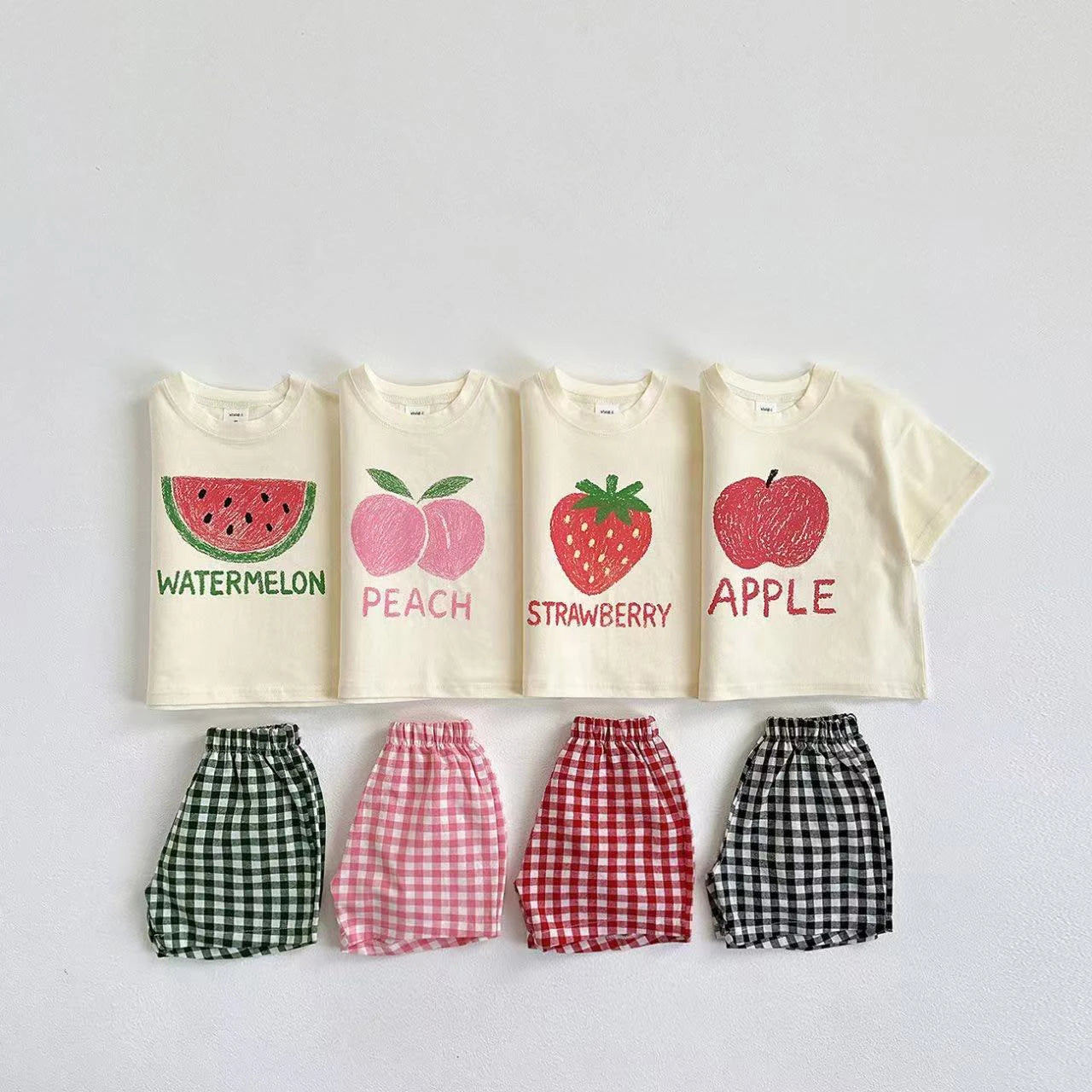 Fruit Pattern short set