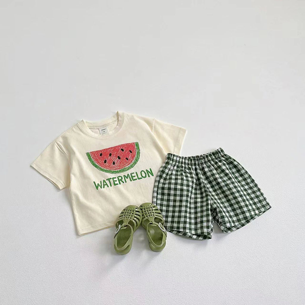 Fruit Pattern short set
